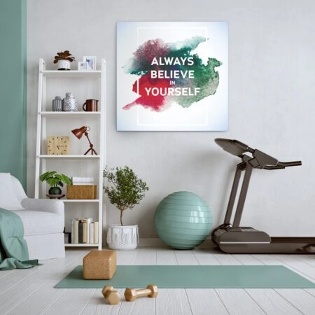Πίνακας QUOTE BELIEVE IN YOU - Typography και Χαρτες
