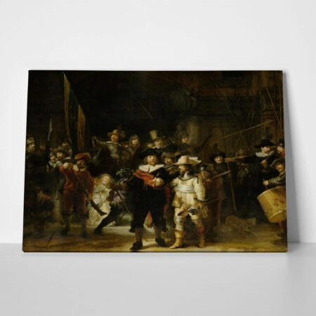 Πινακας σε καμβά REMBRANDT - THE NIGHTWATCH - Rembrandt