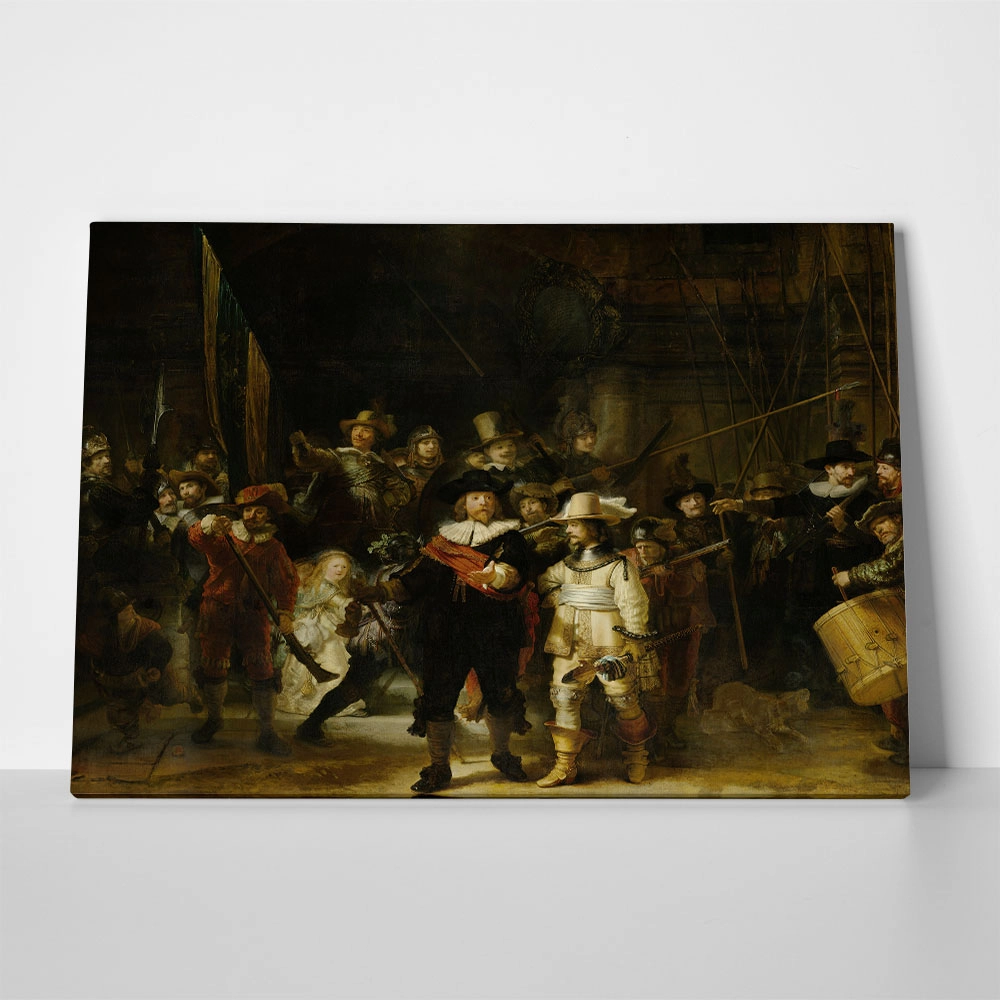 Πινακας σε καμβά REMBRANDT - THE NIGHTWATCH