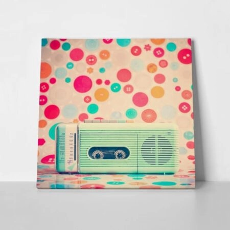 Πίνακας RETRO TRANSISTOR - Vintage