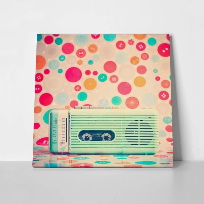 Πίνακας RETRO TRANSISTOR