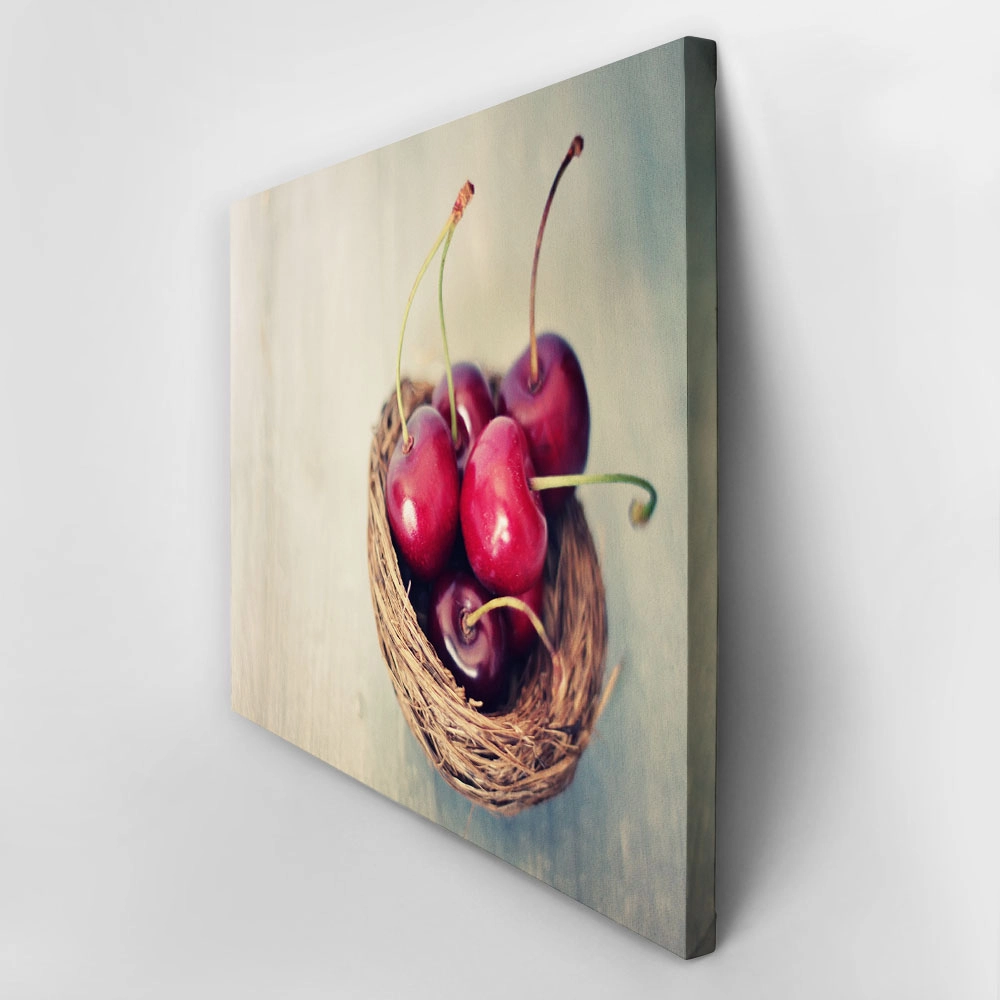 Πινακας σε καμβά RIPE CHERRIES