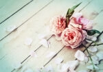 Πινακας σε καμβά ROMANTIC BEAUTIFUL ROSES