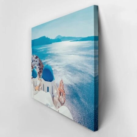 Πινακας σε καμβά SANTORINI 2 - Νησια Sticky 2