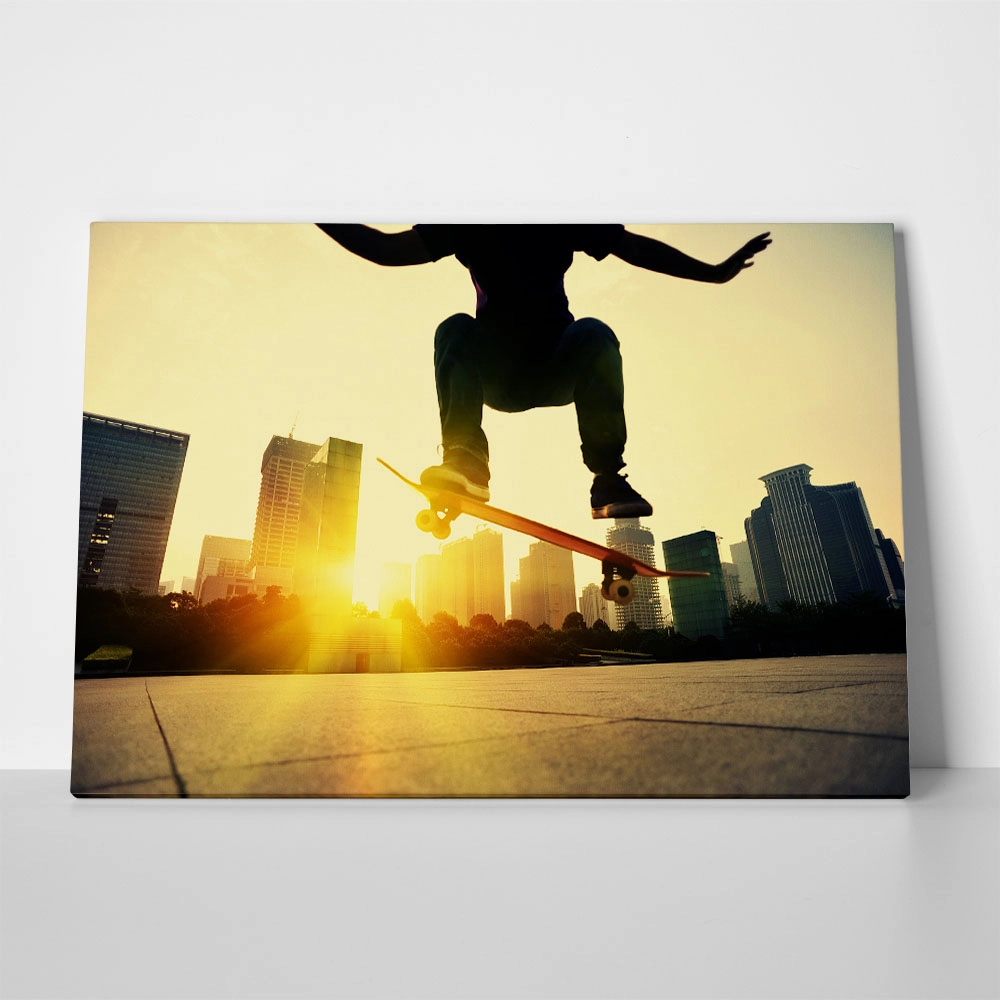 Πινακας σε καμβά SKATEBOARD