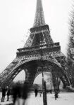 Πινακας σε καμβά SNOW EIFFEL