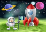 Πινακας σε καμβά SPACE