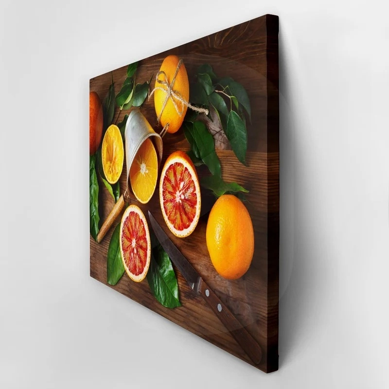 Πινακας σε καμβά STILL LIFE WITH ORANGES