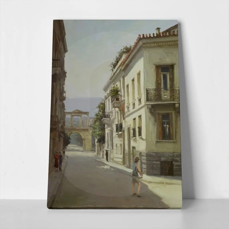 Πινακας σε καμβά STREETS OF ATHENS 9