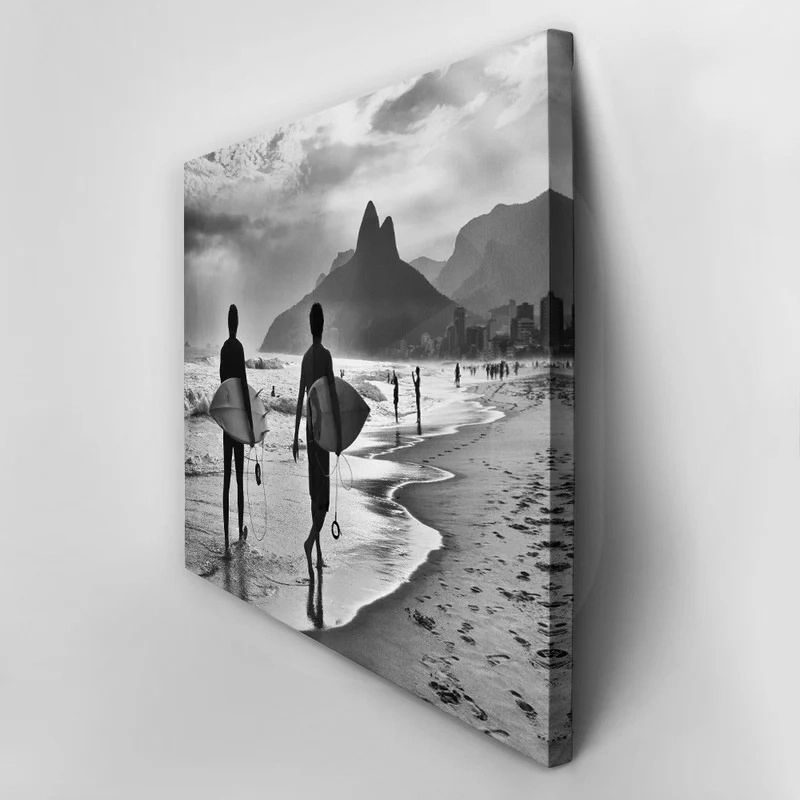 Πινακας σε καμβά SURFERS IN BRAZIL