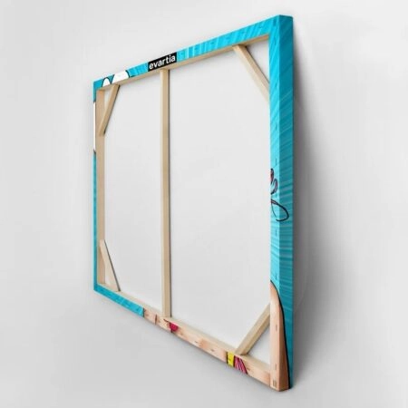 Πινακας σε καμβά SURPRISED WOMAN POP ART 3 - Πορτραιτα και Φιγουρες Sticky 3