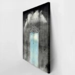 Πινακας σε καμβά SURREAL GOOD AND BAD WEATHER