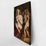 Πινακας σε καμβά TITIAN - VENUS MIRROR