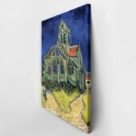 Πινακας σε καμβά VAN GOGH - CHURCH AT AUVERS