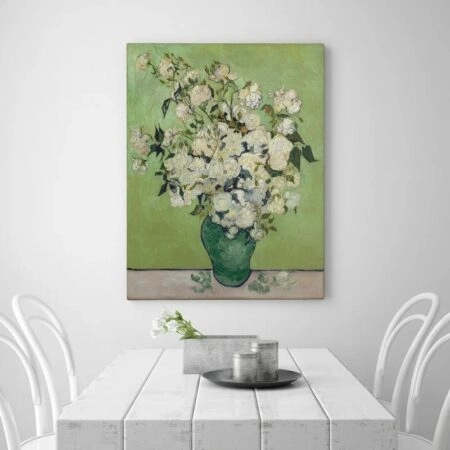 Πινακας σε καμβά VAN GOGH - ROSES - Vincent Van Gogh