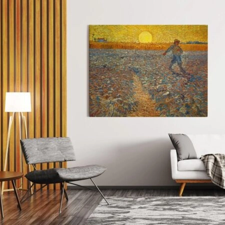 Πινακας σε καμβά VAN GOGH - THE SOWER - Vincent Van Gogh