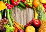 Πινακας σε καμβά VEGETABLES AND FRUITS