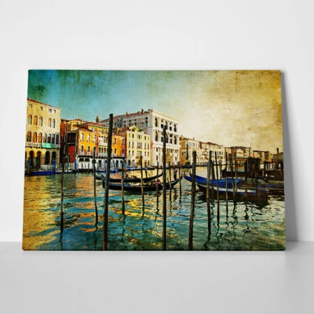 Πινακας σε καμβά VENICE 2 - Παραθαλασσιες πολεις και χωρια Sticky 1