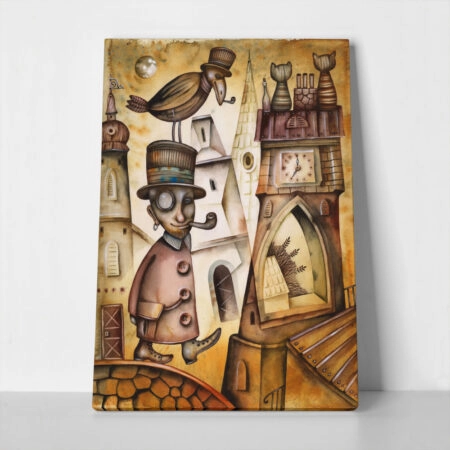 Πινακας σε καμβά VICTORIAN MAN - Εργα Τεχνης
