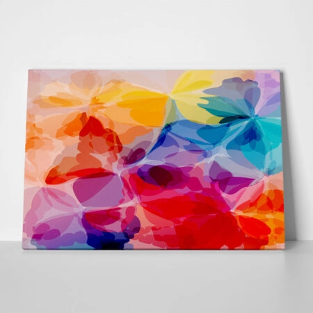 Πινακας σε καμβά WATERCOLOR PAINTING - Αφηρημενα και Abstract
