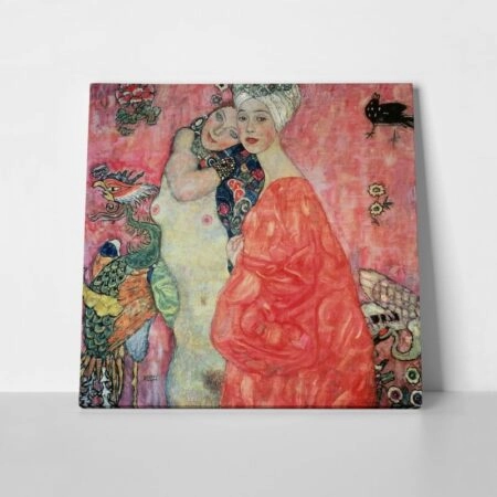 Πινακας σε καμβα KLIMT - WOMEN FRIENDS - Gustav Klimt Sticky 2