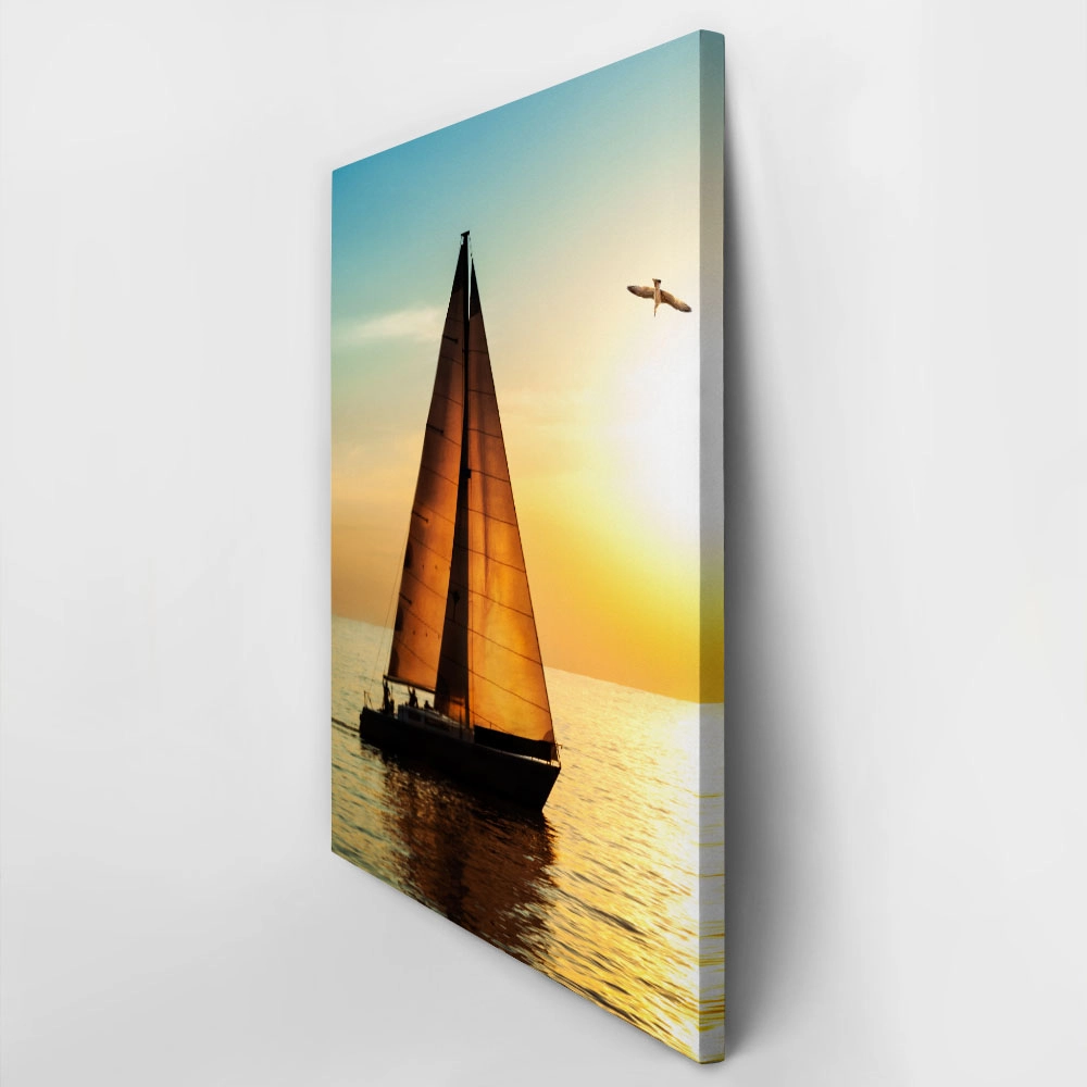 Πινακας σε καμβά YACHT SAILING