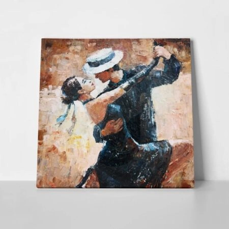 Πίνακας σε καμβά TANGO DANCERS - Χορος