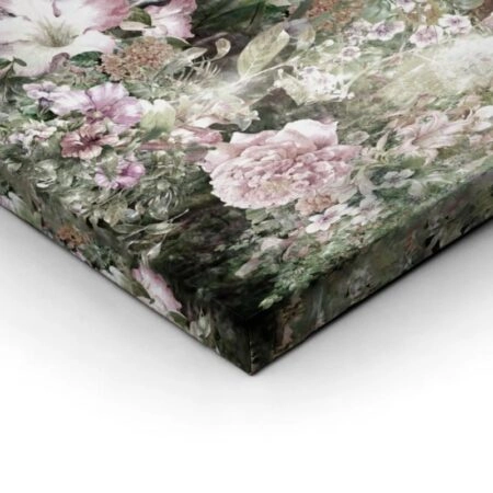 Πίνακας σε καμβά ABSTRACT FLOWERS 2 - Floral - Λουλουδια Sticky 1