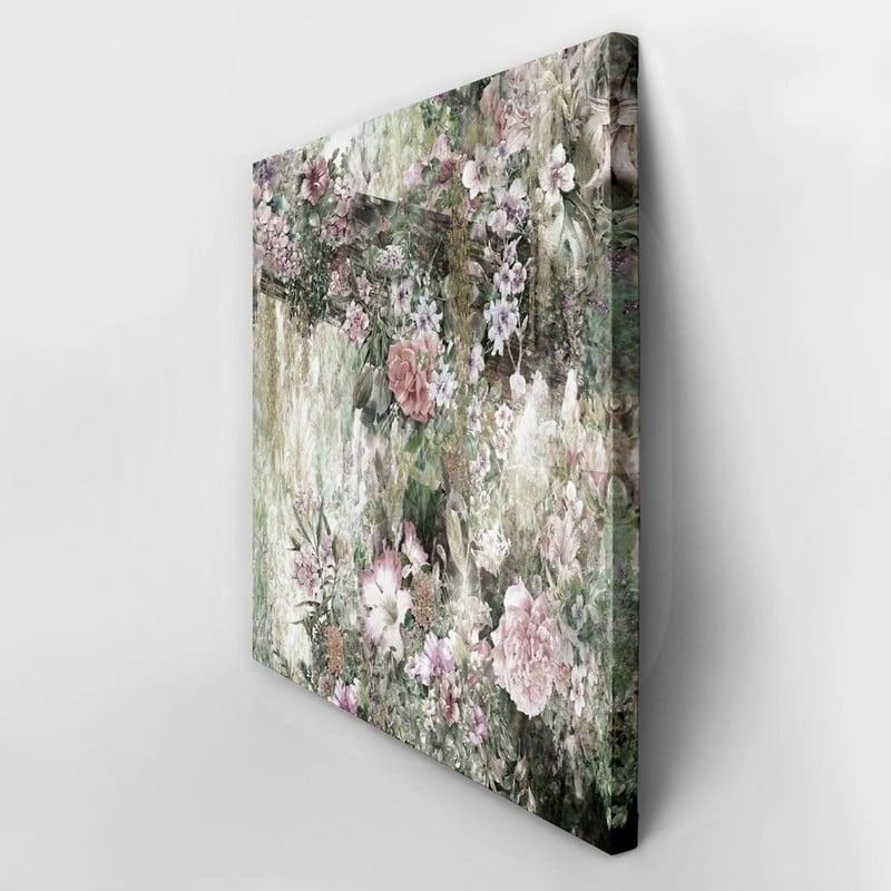 Πίνακας σε καμβά ABSTRACT FLOWERS 2