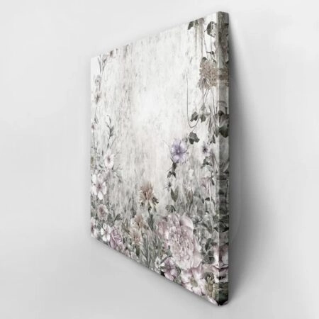 Πίνακας σε καμβά ABSTRACT FLOWERS 3 - Floral - Λουλουδια Sticky 2