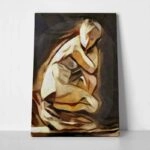 Πινακας σε καμβά ABSTRACT SURREAL IMAGES ANCIENT SCULPTURES CUBISM