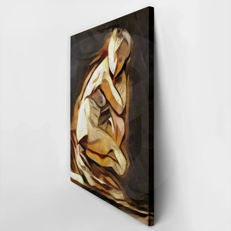 Πινακας σε καμβά ABSTRACT SURREAL IMAGES ANCIENT SCULPTURES CUBISM