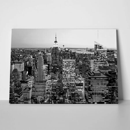 Πινακας σε καμβά AERIAL MANHATTAN - Νεα Υορκη