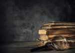 Πινακας σε καμβά ANTIQUE BOOKS