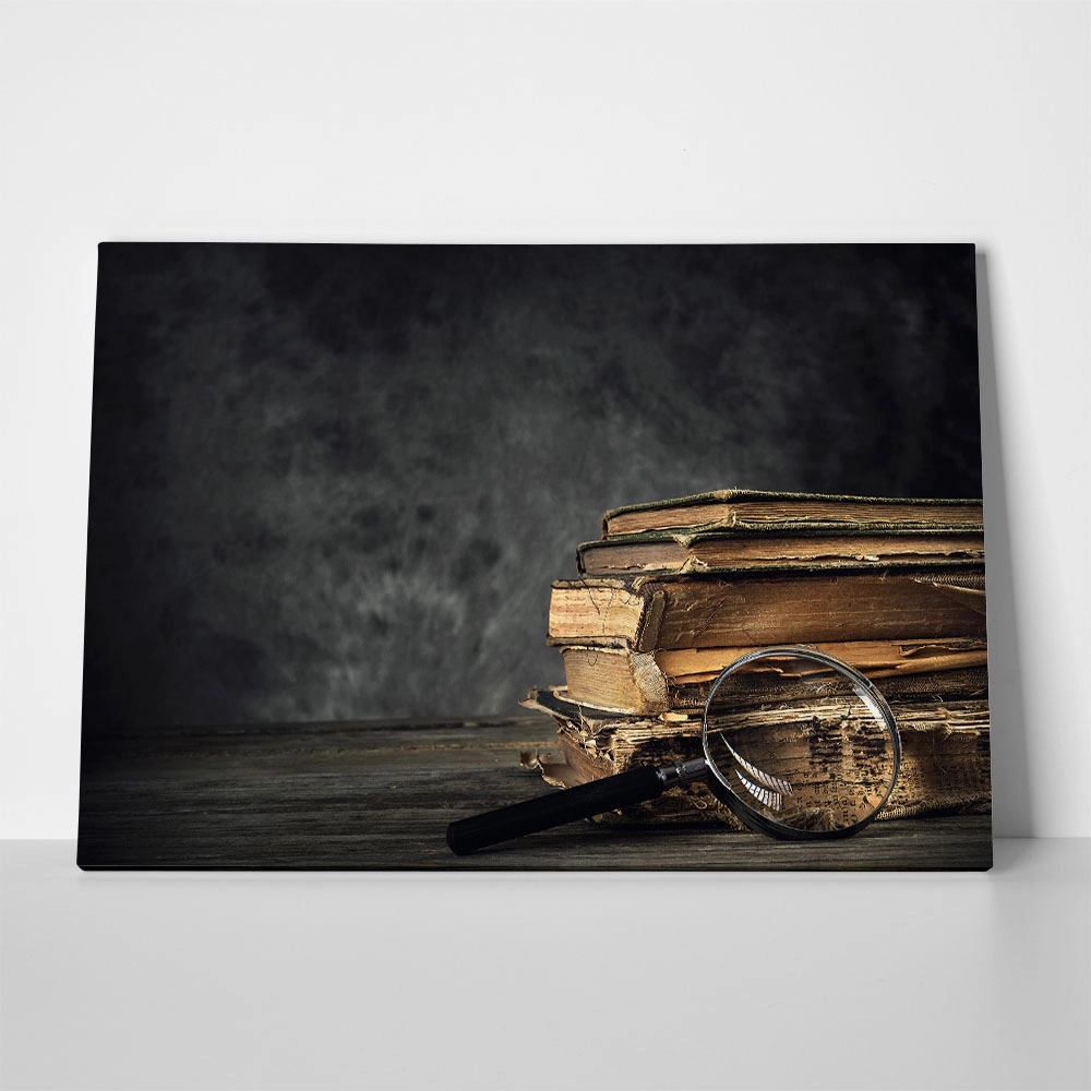 Πινακας σε καμβά ANTIQUE BOOKS