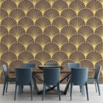 Αυτοκόλλητη Ταπετσαρία τοίχου ART DECO PATTERN