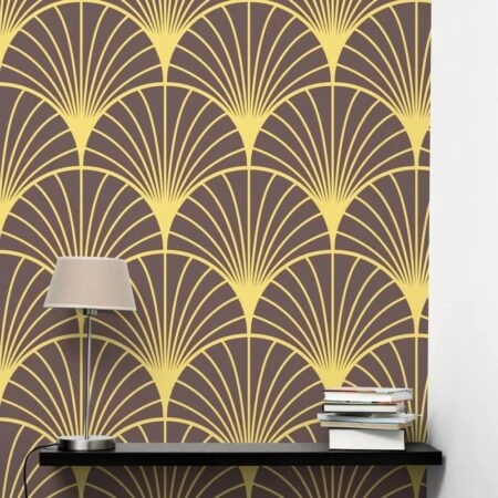 Αυτοκόλλητη Ταπετσαρία τοίχου ART DECO PATTERN - Μοτίβα Sticky 1