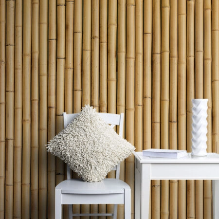 Αυτοκόλλητη Ταπετσαρία τοίχου BAMBOO - Απομίμηση υλικών