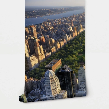 Αυτοκόλλητη Ταπετσαρία τοίχου CENTRAL PARK - Χάρτες - Πόλεις Sticky 2