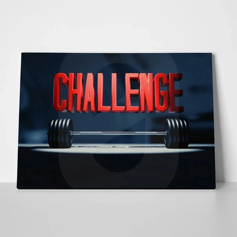 Πινακας σε καμβά CHALLENGE