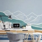 Αυτοκόλλητη Ταπετσαρία τοίχου CONTEMPORARY LANDSCAPE