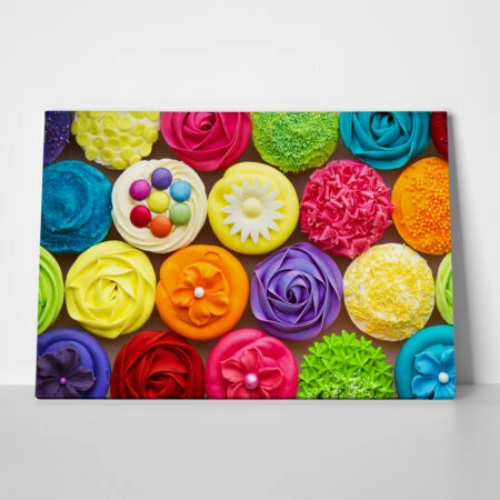 Πινακας σε καμβά CUPCAKES - Food and Drink