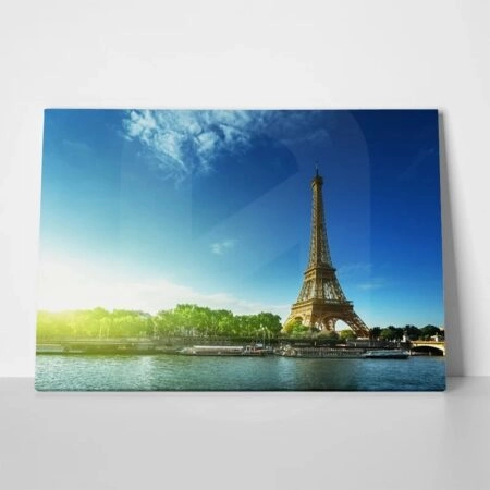 Πινακας σε καμβά EIFFEL TOWER 3 - Αξιοθεατα και Ιστορια Sticky 1