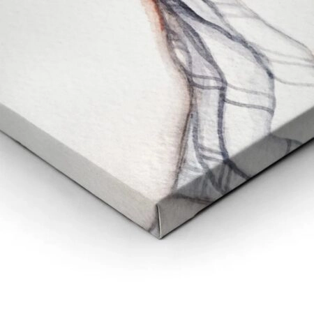 Πινακας σε καμβά ELEGANT LADY FASHION WATERCOLOR - Πορτραιτα και Φιγουρες Sticky 1