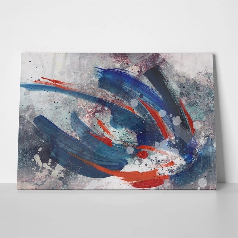 Πινακας σε καμβά EXPRESSIVE BRUSH STROKES