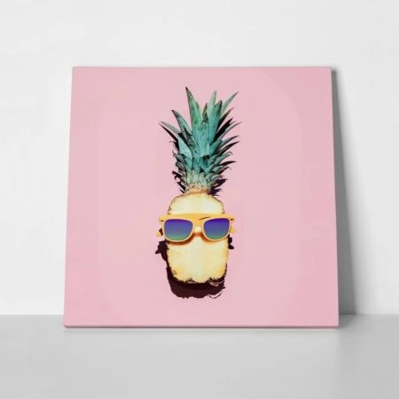 Πίνακας σε καμβά FLUO 10 - Food and Drink