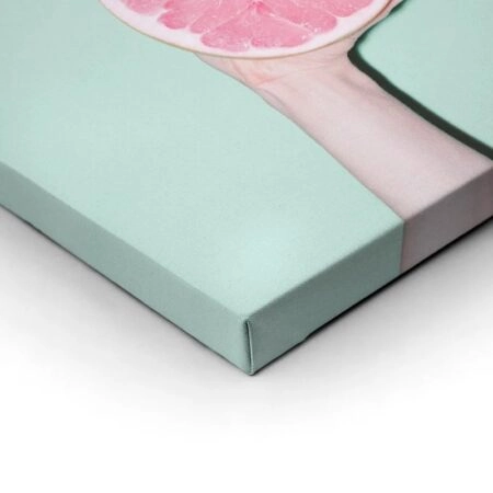 Πίνακας σε καμβά FLUO 7 - Food and Drink Sticky 1
