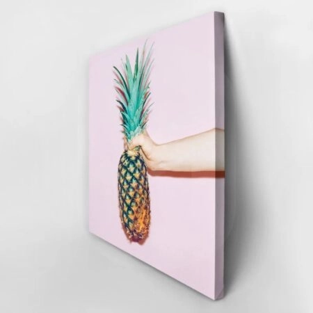 Πίνακας σε καμβά FLUO 9 - Food and Drink Sticky 2