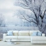 Αυτοκόλλητη Ταπετσαρία τοίχου FROZEN FOREST
