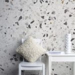 Αυτοκόλλητη Ταπετσαρία τοίχου GREY TONES TERRAZZO